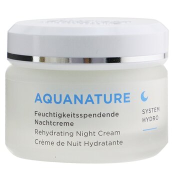 Annemarie Borlind Aquanature System Crema de Noche Hidro Rehidratante - Para Piel Deshidratada