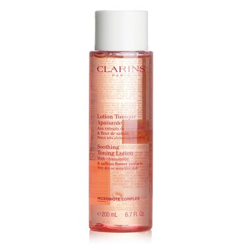 Clarins Loción Tonificante Calmante con Extractos de Manzanilla & Flor de Azafrán - Piel Muy Seca o Sensible