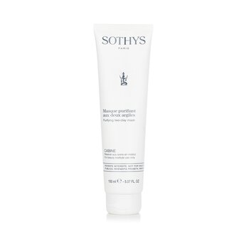 Sothys Purifying Two-Clay Mascarilla (Tamaño Salón)