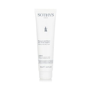 Sothys Purifying Two-Clay Mascarilla (Tamaño Salón)