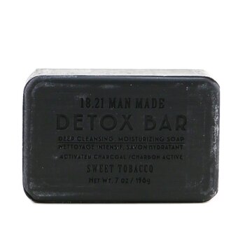 Detox Bar - Jabón Hidratante, Limpiador Profundo - # Sweet Tobacco