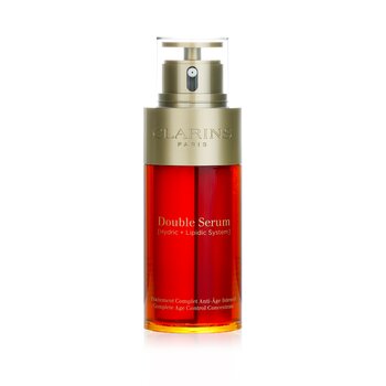 Clarins Double Serum (Hydric + Lipidic System) Complete Concentrado Control de Edad (Edición de Lujo)