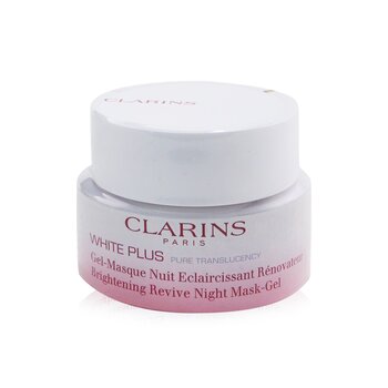 Clarins White Plus Pure Translucency Brightening Revive Mascarilla-Gel de Noche