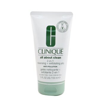 Clinique All About Clean Gelatina 2-En-1 Limpiadora + Exfoliante