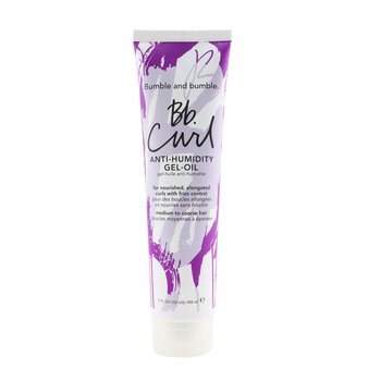 Bb. Gel Aceite de Rizos Anti-Humedad (Para Rizos Nutridos, Alargados con Control de Frizz)