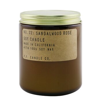 P.F. Candle Co. Vela - Sandalwood Rose