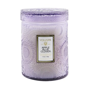 Voluspa Vela en Tarro Pequeño - Apple Blue Clover