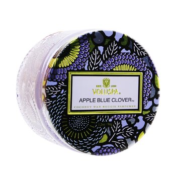 Voluspa Petite Jar Vela - Apple Blue Clover