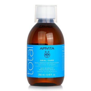 Apivita Total Protection Mouthwash with Spearmint & Propolis