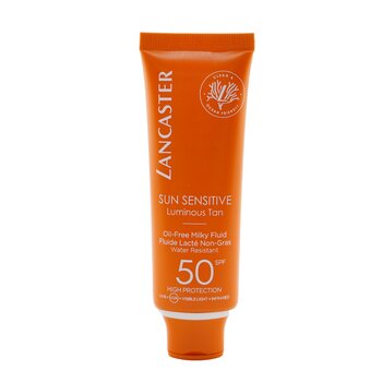 Sun Sensitive Bronceado Luminoso - Fluido Lechoso Libre de Aceite SPF50