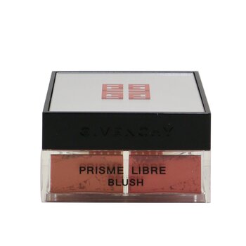 Givenchy Prisme Libre Blush Rubor Polvo Suelto de 4 Colores - # 3 Voile Corail (Coral Orange)