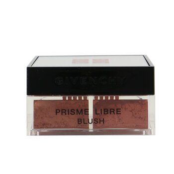 Givenchy Prisme Libre Blush Rubor Polvo Suelto de 4 Colores - # 6 Flanelle Rubis (Brick Red)