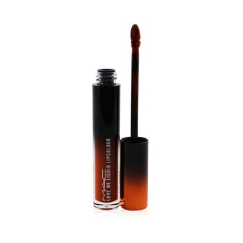 M.A.C Love Me Color de Labios Líquido - # 487 My Lips Are Insured (Intense Burnt Orange)