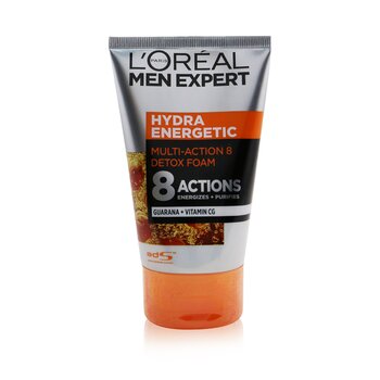 LOreal Hydra Energetic Espuma Desintoxicante Multi Acción 8