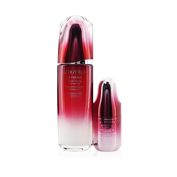 Shiseido Set Ultimune Infunsión de Poder (Tecnología ImuGenerationRED): Concentrado Facial 100ml + Concentrado de Ojos 15ml