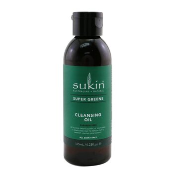 Sukin Super Greens Aceite Limpiador (Todo Tipo de Piel)
