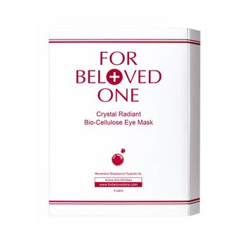 For Beloved One Crystal Radiant Bio-Cellulose Mascarilla de Ojos