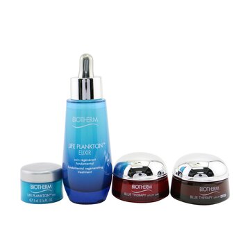 Set Life Plankton Gift: Elixir 50ml + Blue Therapy Crema de Día 15ml + Blue Therapy Crema de Noche 15ml + Lift Plankton Ojos 5ml