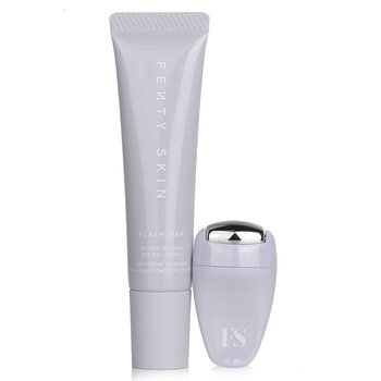 Fenty Beauty by Rihanna FENTY SKIN Flash Nap Instant Gel-Crema de Ojos Revividora Instantánea + Herramienta Masajeadora de Ojos