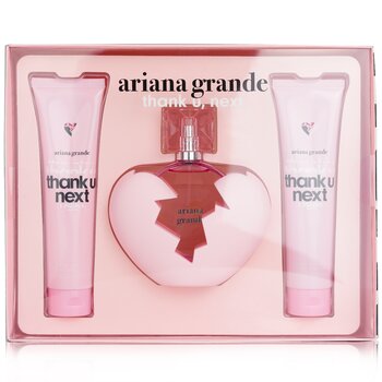 Ariana Grande Thank U Next Coffret: Eau De Parfum Spray 100ml + Souffle Coropral 100ml + Gel de Baño & Ducha 100ml