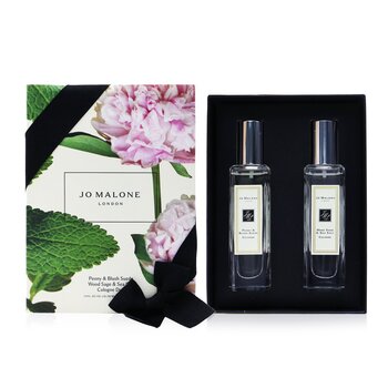 Set Peony & Blush Suede And Wood Sage & Sea Salt Cologne Dúo