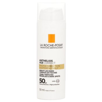 La Roche Posay Anthelios Age Correct Daily Photocorrection - Visibly Reduces Wrinkles & Dark Spots SPF 50