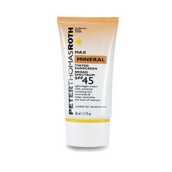 Peter Thomas Roth Max Mineral Tinted Suncreen Broad Spectrum SPF 45