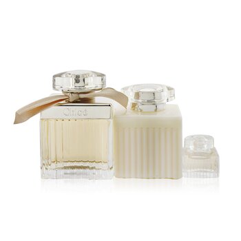 Chloe Coffret: Eau De Parfum Spray 75ml/2.5oz + Loción Corporal Perfumada 100ml/3.4oz + Eau De Parfum 5ml/0.16oz