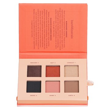 Mineralist Eyeshadow Palette (6x Eyeshadow) - # Burnished