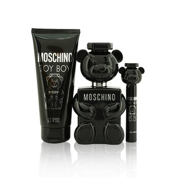 Moschino Toy Boy Coffret: Eau De Parfum Spray 100ml + Gel Corporal Perfumado 200ml + Eau De Parfum Spray 10ml