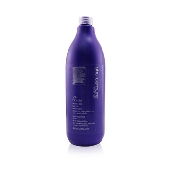 Shu Uemura Yubi Blonde Anti-Brass Purple Shampoo - Bleached, Highlighted Hair (Salon Size)