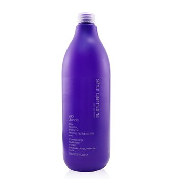 Shu Uemura Yubi Blonde Glow Revealing Shampoo - Bleached, Highlighted Hair (Salon Size)