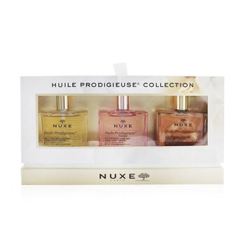 Nuxe Huile Prodigieuse Collection: Huile Prodigieuse Dry Oil 50ml + Huile Prodigieuse Florale Dry Oil 50ml + Huile Prodigieuse Or Dry Oil 50ml