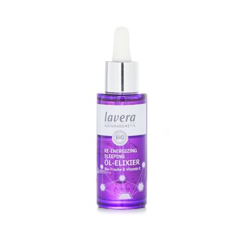 Lavera Re-Energizing Sleeping Oil Elixir - With Organic Grape & Vitamin E