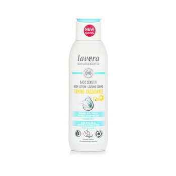 Lavera Basis Sensitiv Firming Body Lotion With Organic Aloe Vera & Natural Coenzyme Q10 - For Normal Skin