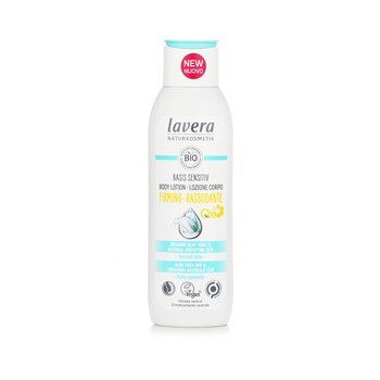 Lavera Basis Sensitiv Firming Body Lotion With Organic Aloe Vera & Natural Coenzyme Q10 - For Normal Skin