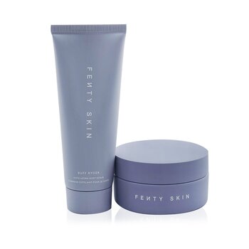 FENTY SKIN The Body Duo Set: Buff Ryder Exfoliating Body Scrub 57g +  Butta Drop Whipped Oil Body Cream 75ml