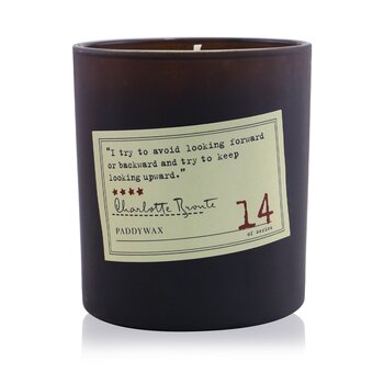 Paddywax Library Candle - Charlotte Bronte