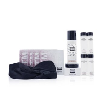 Erno Laszlo Legendary Sleep Set: Refreshing Double Cleanser 100ml+ Vitality Treatment Mask 8pcs+ Phelityl Night Cream 50ml+ Headband+ Bag