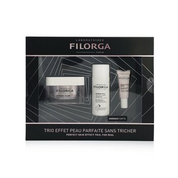 Filorga Perfect Skin Effect Trio, For Real Set: Oxygen Glow Cream 50ml + Oxygen-Peel Lotion 50ml + Oxygen-Glow Eye 4ml