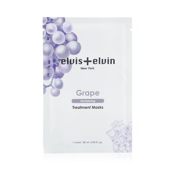 Elvis + Elvin Revitalizing Treatment Masks - Grape