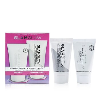 Pore-Clearing & Minimizing Set: Supermud Clearing Treatment 15g + Superwatergel Moisturizer 15ml