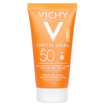 Vichy Capital Soleil Mattifying BB Tinted Face Fluid Dry Touch SPF 50 (Water Resistant)