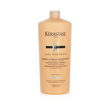 Kerastase Curl Manifesto Fondant Hydratation Essentielle Lightweight Moisture Replenishing Conditioner - For Curly & Very Curly Hair (Salon Size)