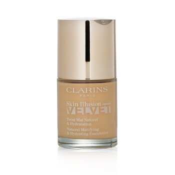 Clarins Skin Illusion Velvet Natural Matifying & Hydrating Foundation - # 105N Nude