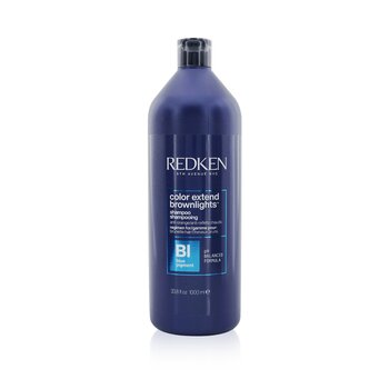 Redken Color Extend Brownlights Blue Shampoo Anti-Orange/Anti-Reflets Chauds (For Brunette Hair)