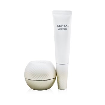 Sensai Total Eye Treatment Set: Refreshing Eye Essence + Melty Rich Eye Cream