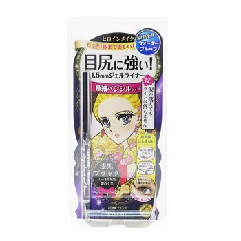 KISS ME Heroine Make Long Stay Sharp Gel Liner Super Waterproof - # 01 Black