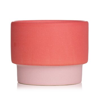 Paddywax Color Block Ceramic Candle - Sparkling Grapefruit