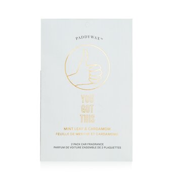 Paddywax Impressions Car Fragrance - You Got This